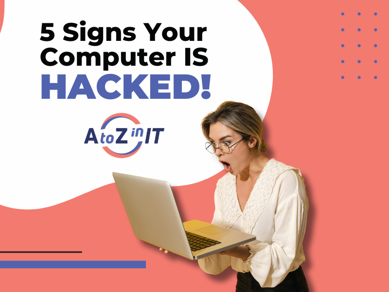 Suspect Your Computer Has Been Hacked? Do These 5 Things Now!