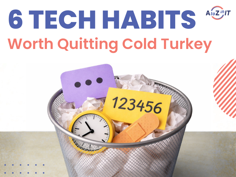 Dry January, Business Edition: 6 Tech Habits To Cut Out Now