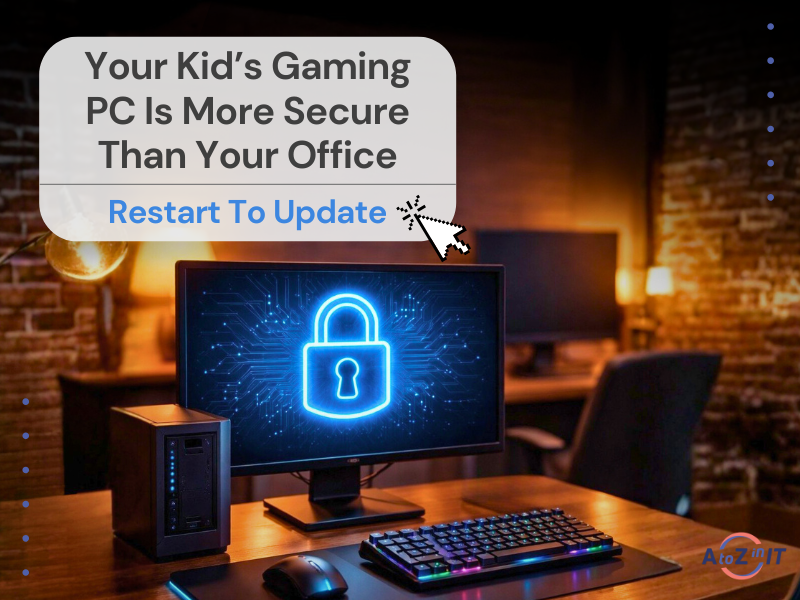 The Awkward Truth: Your Kid’s Gaming PC Might Be More Secure Than Your Office Network