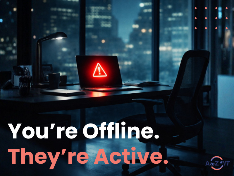 The Moment You Go Offline, They Get To Work